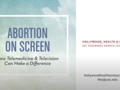 Medication Abortion on Screen